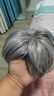 佰丝堂中老年花白假发短发女妈妈花白色老年人奶奶款短卷发舞台演出假发 4号发型 【花白发】 短发 实拍图