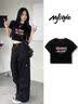 MJ STYLE纯棉短款短袖T恤女2026年夏季新款辣妹修身显瘦韩版潮流百搭上衣 实拍图