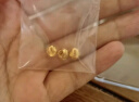 御邪黄金转运珠足金古法手链路路通金珠散珠手链脚链七夕情人新年礼物 3mm[古法]0.03g标准版 实拍图