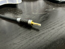 秋叶原（CHOSEAL）3.5mm转2RCA双莲花 发烧级单晶铜音频线 Hifi无损音质 手机电视脑功放音响线 1米 QS9908T1 实拍图