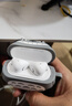 华为原装蓝牙耳机FreeBuds SE 2超长续航无线蓝牙耳机听歌听音乐商务通话新款2024原装半入耳式耳机 陶瓷白+保护套 标配 实拍图