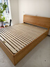 源氏木语精选橡木实木床现代简约多功能储物床北欧原木小户型大容量箱体床 橡木(无底板)高铺单床1.8*2米 实拍图