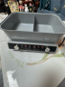 美的（Midea）超薄速沸电火锅 鸳鸯锅 火锅专用锅5分钟分区速沸分体式多功能锅电煮锅火锅锅HGS332288 实拍图