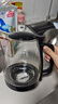 紫丁香茶壶泡茶壶茶水分离玻璃茶壶茶具泡茶神器花茶壶大容量冲茶水壶 实拍图