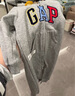 GAP婴儿初秋款彩logo小熊耳朵连帽连体衣儿童装爬服644733 实拍图