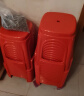 腾塑港龙 凳子0509-4只装红色塑料凳子家用加厚塑料凳经济型板凳成人餐桌登子客厅高凳熟胶板凳方凳 实拍图