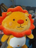 优羽卡通小狮子公仔网红太阳花狮子毛绒玩具玩偶睡觉抱枕女生布娃娃 坐款 50厘米 实拍图