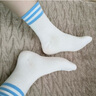 特步短袜女袜百搭休闲组合袜春夏新款透气耐磨大弹力低帮隐形船袜子女 三双装-【白】 均码 实拍图
