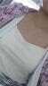 芬也（FENYE）哺乳背心吊带免穿文胸纯棉防下垂带胸垫夏季薄款产后喂奶 白XL 实拍图