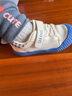 泰兰尼斯311初秋男童鞋幼儿园室内鞋透气帆布鞋防滑舒适板鞋白蓝23码 实拍图