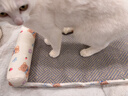 多可特狗窝凉席夏季狗窝猫垫子猫窝狗垫子藤编猫咪窝地垫宠物床宠物冰垫 凉席款,53*34CM 实拍图