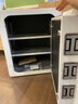 虎牌保险柜家用小型大容量35/45/60cm全钢防盗入墙衣柜指纹密码WIFI保险箱2025新款保管箱 炫彩S25珍珠白 钥匙/密码款 实拍图