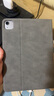 几亚适用苹果iPad保护套ipad6/5/4/mini6/Air7/6/5/4/3/2皮套平板ipad air/PRO 2024版11/13吋保护壳 灰色 ipad air7/6 2024-25 -1 实拍图
