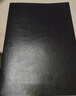 广博（GuangBo）A4笔记本子商务简约记事本加大软皮皮面本日记本商务办公会议本记录本160张黑色GBP20055 实拍图
