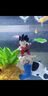 LISM鱼缸造景悬浮摆件潜孙悟空桃白白观赏饰品漂浮创意水族箱装饰 红衣悟空(带鱼线和球) 实拍图