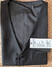 HAIPAIHAOYU 西装马甲男修身商务正装马夹背心 黑色马甲 3XL (185) 推荐72-78KG 实拍图