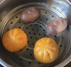 秋田满满儿童早餐肉多多花卷南瓜紫薯包子卡通馒头组合半成品速食蒸煮面点 【1260g】紫薯+花卷+山药各2袋 实拍图