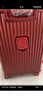 啄木鸟结婚行李箱陪嫁箱红色箱子拉杆箱女皮箱婚礼用密码箱新娘嫁妆箱子 多功能铝框箱【喜庆红】 22英寸 【闪电发货】轻音万向轮 实拍图
