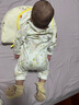 英氏（YEEHOO）婴儿衣服5A抗菌哈衣新生儿纯棉乳木果四季连体衣爬服 实拍图