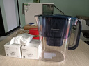 松下（Panasonic）滤水壶便携净水壶 家用3.5L过滤器厨房客厅自来水净水器TK-EUNP55W（A） 【3.5L】蓝色款一壶五芯 实拍图