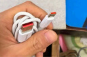 罗马仕Type-C数据线6A超级快充100W/66W适用于华为充电线P70/Mate70荣耀300/X60小米安卓手机线车载 1m蓝 实拍图