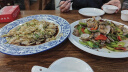 憨憨乐园 猫碗狗碗宠物食盆猫咪双碗粮盆自动饮水机喝水器喂食用品 蓝 实拍图
