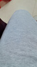 JEANSWEST LIFE真维斯休闲短裤男夏季男款纯棉运动篮球中裤男士灰色直筒五分裤 实拍图