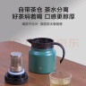 京东京造 保温壶 家用暖水壶保温焖茶闷泡热水瓶 316不锈钢猫眼绿800ml 实拍图
