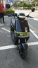 五羊【官方正品】2025款电动摩托车NFC解锁大功率电动车俩轮代步电摩男女时尚电动踏板车 骑士黑/速度50M/前碟后鼓/靠背板 72V35A/全新石墨烯电池/木架发货 实拍图