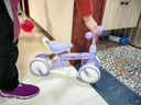 飞鸽儿童平衡车1-3岁儿童滑步车宝宝平衡车儿童车 顶配紫| 减震+高度可调+灯光 实拍图