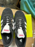adidas T头鞋 VL COURT 2.0复古板鞋德训鞋男女阿迪达斯轻运动   暗灰棕/白色/树脂黄   41 实拍图
