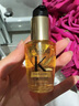 卡诗（KERASTASE）双重菁纯修护液免洗护发精油女秀发高光瓶进口润泽毛躁山茶花香氛 （第三代）鎏光山茶花护发油30ml 实拍图