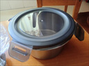 哗啦啦316不锈钢保鲜盒食品级饭盒冰箱盒子密封碗家用圆形带盖的汤碗 316保鲜盒-圆形2200ml 实拍图