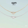 APM MonacoMaille Marine猪鼻子项链金色锁骨链高级时尚感个性生日礼物 Maille Marine猪鼻子项链 实拍图