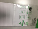 力武（liwu） 内切割 不干胶打印纸a4分切模切光面哑面空白小标签贴纸激光喷墨黏贴粘贴背胶纸 A050（直角2枚）光面50张 实拍图