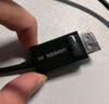 绿联Type-C转DP1.2线雷电3/4转换器USB-C转接头扩展4K60/2K144Hz高清投屏适用Mac笔记本手机iPad Air 实拍图