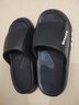 回力运动拖鞋男夏季可外穿户外eva厚底防滑高档潮流踩屎感凉拖鞋男士 黑色 40-41 实拍图