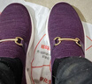 足力健老人鞋秋季女鞋套脚妈妈鞋艾草健康健步散步鞋休闲鞋 1614L绛紫40 实拍图