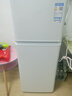 TCL 118升迷你双门养鲜小冰箱白色 均匀制冷 低音环保 宿舍租房小型节能冰箱 BCD-118KA9芭蕾白 实拍图