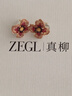 ZEGL花朵耳环女耳饰耳钉925银针气质高级感轻奢送闺蜜生日礼物 实拍图