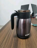 苏泊尔（SUPOR） 真空保温壶304不锈钢家用热水瓶欧式大容量暖壶 星空黑2L 实拍图