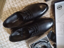 奥康官方皮带 新款男士韩版时尚腰带牛皮裤带年轻人潮男皮情人节礼物 黑色18 130cm 实拍图