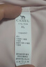 骆驼（CAMEL）速干透气立领T恤女修身显瘦运动短袖衫 Y25BA4L0021 落樱粉 XL 实拍图