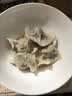 玮世纯素手工水饺荠菜芸豆松茸佛家素食全素馅饺子新鲜速冻水饺面点 【4盒】白菜豆腐水饺*4盒1.2kg 实拍图