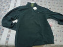 探拓（TECTOP）抓绒衣男女立领打底衫加厚保暖卫衣冲锋衣内胆保暖衣服 男款森林绿 L 实拍图