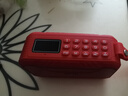 小霸王 D100蓝牙音箱迷你低音炮带收音机户外便携式插卡U盘广场舞小音响老人专用播放器 红色【不含卡】 实拍图