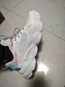 361°女鞋运动鞋女秋冬季新款皮面跑步鞋休闲通勤老爹品牌鞋子女旅游鞋 羽毛白/粉紫灰 36 (官方正品) 实拍图