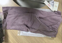 红豆居家红豆绒发热320g双面绒无痕秋衣秋裤女保暖内衣 石楠紫 M 实拍图