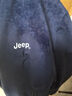 吉普（JEEP）卫衣男士外套春秋季宽松休闲开衫潮流重磅运动衣服男装 深蓝 2XL  实拍图