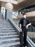 佐优品夏季宽松直筒速干运动冰丝裤子男士休闲裤潮流薄款阔腿长裤男 (两件装)黑色+深灰色 XL (建议体重115-135斤) 实拍图